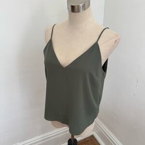 Olive Green Women's Top